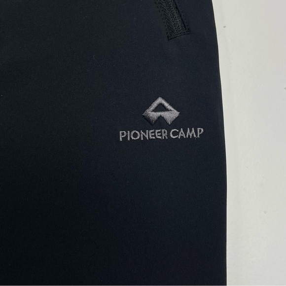 NWT PIONEER CAMP Men's Snow Ski Black Pants Water Repellent Stretch Size Medium - Picture 5 of 12